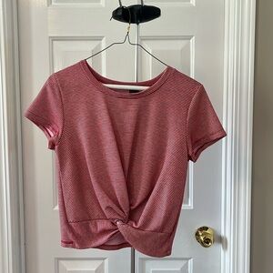 Red and White striped shirt